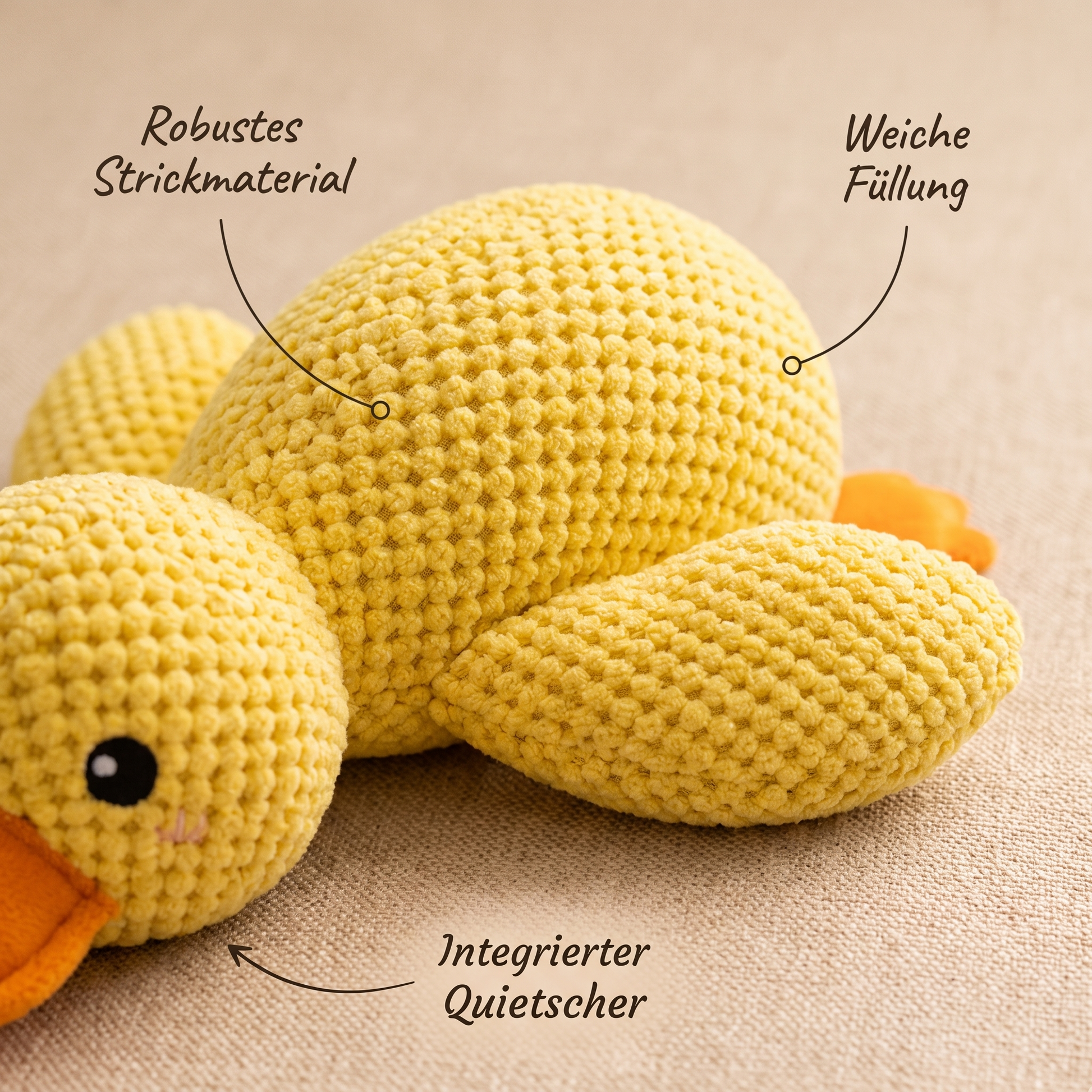 PawDuck Quietsch-Ente