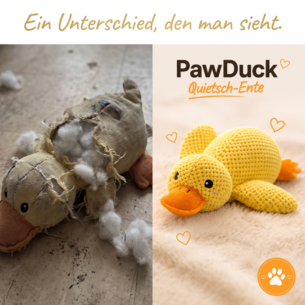 PawDuck Quietsch-Ente